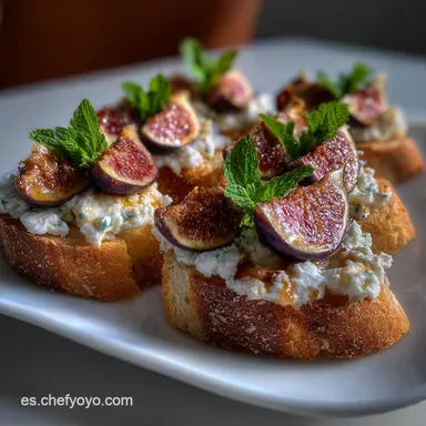Entrantes F&aacute;ciles: Bocados con Queso de Cabra Tarjeta de receta