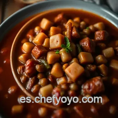 Fabada Asturiana: &iexcl;El Guiso Espa&ntilde;ol M&aacute;s Reconfortante! Tarjeta de receta