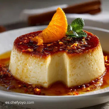 Flan de huevo al microondas: Listo en 10 Minutos! Tarjeta de receta