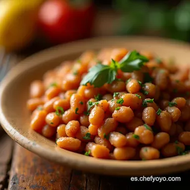 Frijoles Refritos El Secreto de la Abuela para un Sabor Aut&eacute;ntico Tarjeta de receta