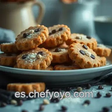 Galletas de avena y: &iexcl;Crujientes con Chocolate! 🍪 Tarjeta de receta