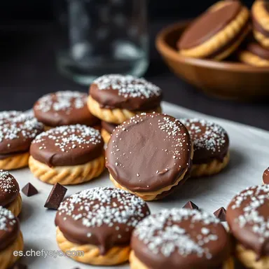 Receta de Galletas de Chocolate &iexcl;Como las de la Abuela! Tarjeta de receta