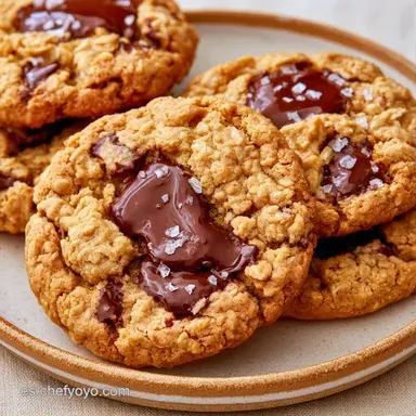 Galletas Saludables Air Fryer: Avena Tarjeta de receta