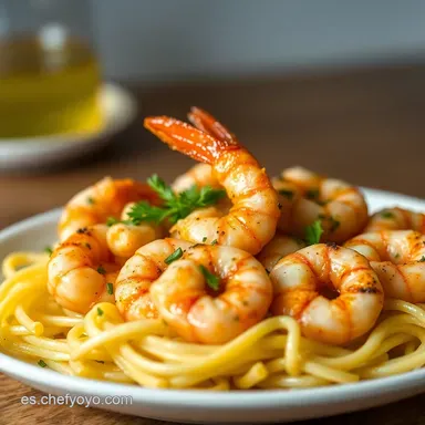Gambas Scampi Fritas Olive Garden en Casa en 30 Minutos Tarjeta de receta