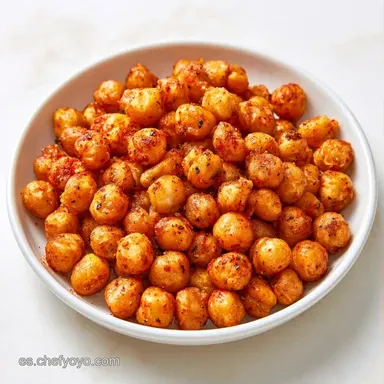 Garbanzos Crujientes en Airfryer: 20 Min Tarjeta de receta