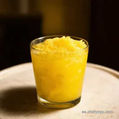 Granizado de Lim&oacute;n El Refresco Casero Perfecto Tarjeta de receta