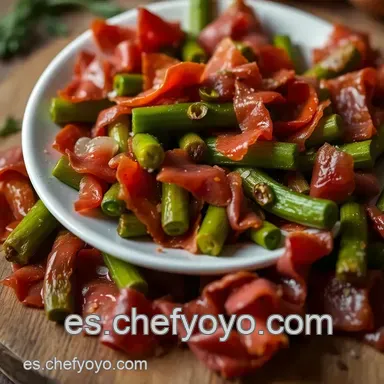 Habas Fritas con Jam&oacute;n: &iexcl;Mi Secreto Andaluz! Tarjeta de receta