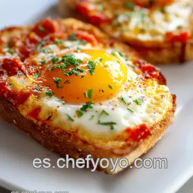 Huevos a la Flamenca: &iexcl;Receta Familiar Andaluza! Tarjeta de receta