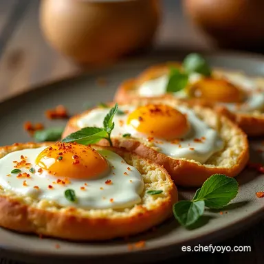 &Ccedil;ılbır Perfecto Huevos Turcos Cremosos y Picantes en 25 Minutos Tarjeta de receta