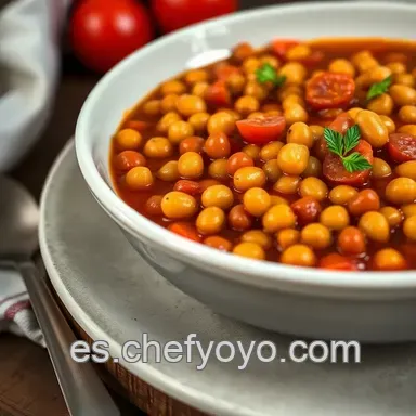 Lentejas con Chorizo: &iexcl;Receta de la Abuela F&aacute;cil y Deliciosa! Tarjeta de receta