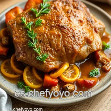 Lomo en Orza de la Abuela: Sabor Aut&eacute;ntico Espa&ntilde;ol Tarjeta de receta