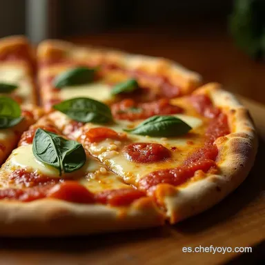 La Aut&eacute;ntica Masa de Pizza Estilo Nueva York para Casa Crujiente y Aireada Tarjeta de receta