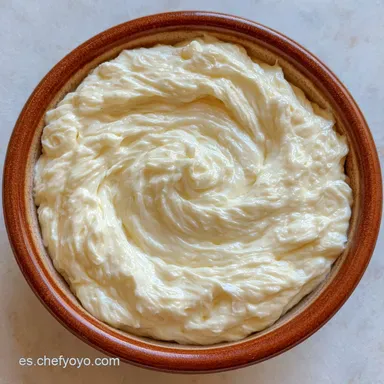 Mayonesa Sedosa en 5 Minutos Tarjeta de receta