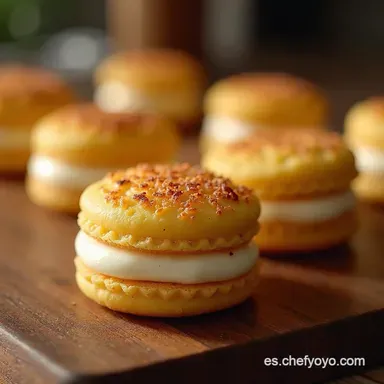 Mini Alfajores de Maicena Receta F&aacute;cil Porte&ntilde;a Tarjeta de receta