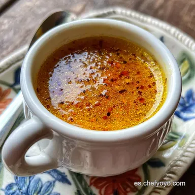 Mojo Rojo Canario en 10 Minutos Tarjeta de receta