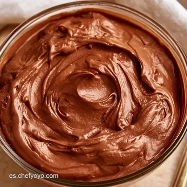 Mousse De Chocolate Para 4 Personas Tarjeta de receta