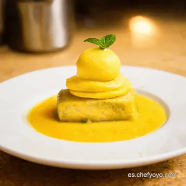 Mus de Lim&oacute;n Casero Un Postre Refrescante y F&aacute;cil Tarjeta de receta