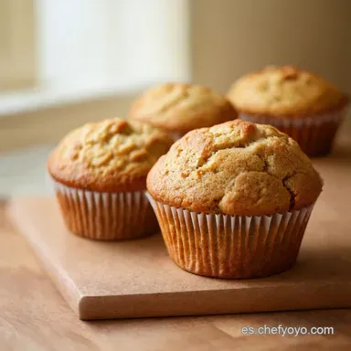 Muffins Buttermilk Canela Receta Un Desayuno de Abuela Tarjeta de receta