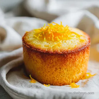 Pastel de Naranja Mandarina en 75 Minutos Tarjeta de receta