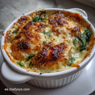 Pastel Patata Espinacas Cremoso: Receta Saludable y F&aacute;cil Tarjeta de receta