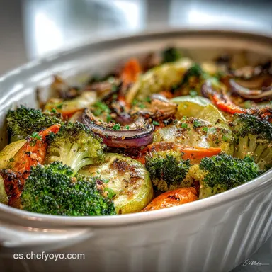 Pastel Salado de Verduras al Horno para Idea de Cena Saludable: Easy Oven Baked Tarjeta de receta