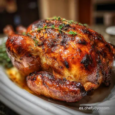 Receta Pavo Asado Jugoso para Navidad | 4h 15min Tarjeta de receta