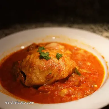 Pechuga de Pollo en Salsa Mi Secreto para un Plato Casero Tarjeta de receta