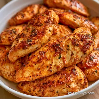 Pechugas De Pollo En Freidora De Aire Tarjeta de receta