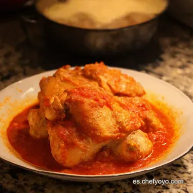 Pechugas de Pollo en Salsa Receta Cremosa y F&aacute;cil Tarjeta de receta