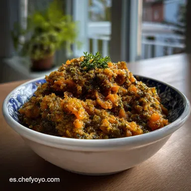 Pesto de Zanahoria Versin Vegano: Nutritivo y Cremoso Tarjeta de receta