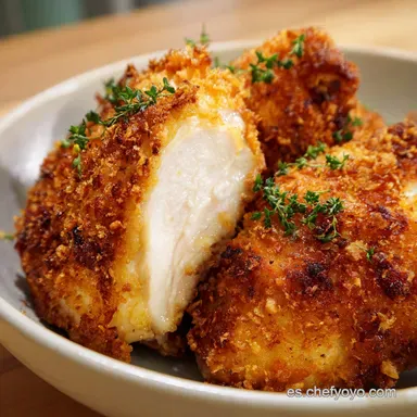 Pollo al Horno Jugoso para 4 Porciones Tarjeta de receta