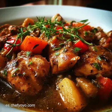 Pollo a la Cerveza Casero en Olla F&aacute;cil | Mateo Vargas Tarjeta de receta