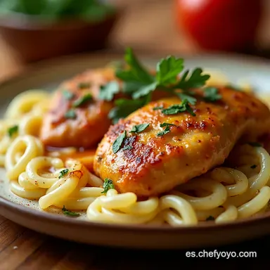 Pollo Cremoso con Espinacas La Receta de la Abuela Modernizada Tarjeta de receta