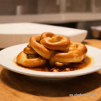 Pretzels de Centro Comercial Copycat Toque Pho Receta Tarjeta de receta