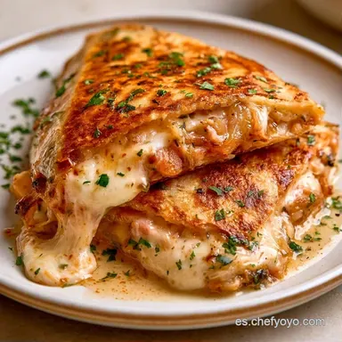 Quesadillas con Tortillas en Air Fryer Tarjeta de receta