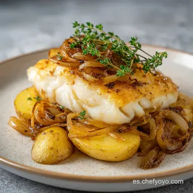 Receta de Bacalao al Horno con Patatas Tarjeta de receta