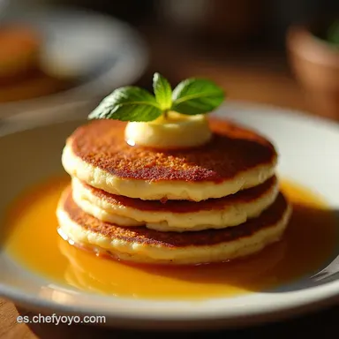 Receta de Hot Cakes A Lo Tranqui Como los de la Abuela Tarjeta de receta