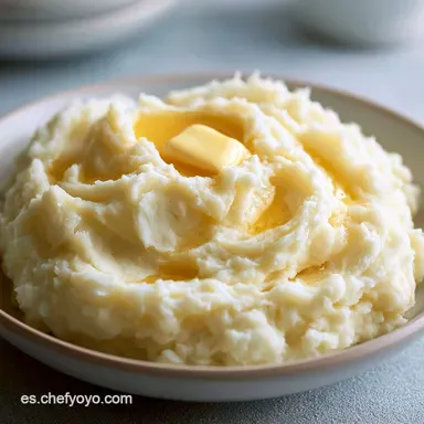 Receta Pur&eacute; de Patatas para 4 Personas Tarjeta de receta