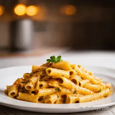 Rigatoni alla Gricia Mi Secreto para un Plato Romano Perfecto Tarjeta de receta