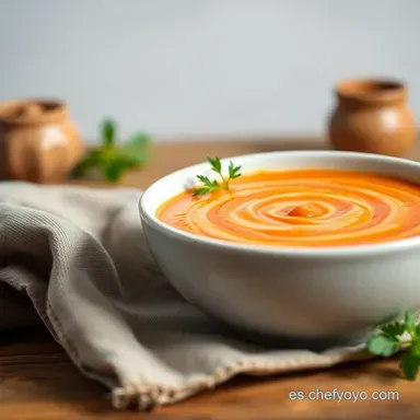 Salmorejo Cordob&eacute;s: &iexcl;Descubre los Ingredientes Secretos del Sabor Andaluz! Tarjeta de receta