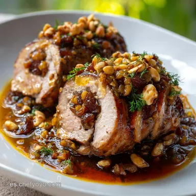 Recetas de Nochevieja: Solomillo Lentejas Suerte Tarjeta de receta