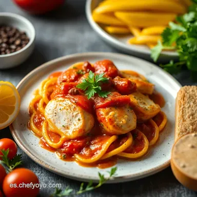 Solomillos de Pollo al Ajillo: &iexcl;Un Bocado Espa&ntilde;ol en Minutos! Tarjeta de receta