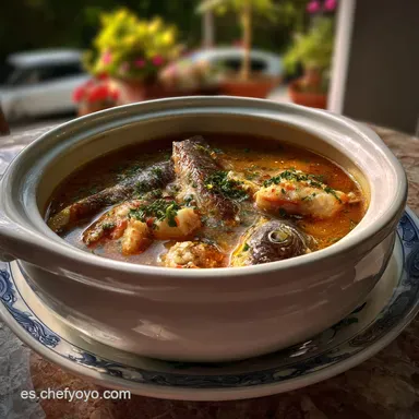 Sopa De Pescado: Caldo Reconfortante y Veloz Tarjeta de receta