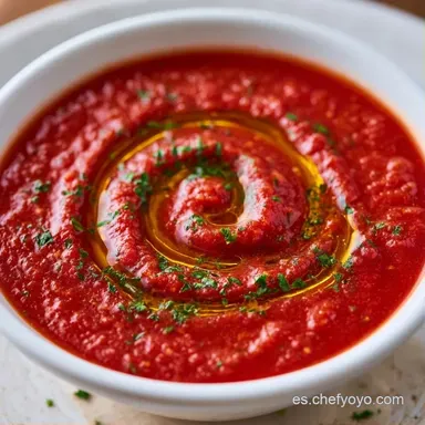 Sopas Frías Extremeñas para 4 Personas Tarjeta de receta