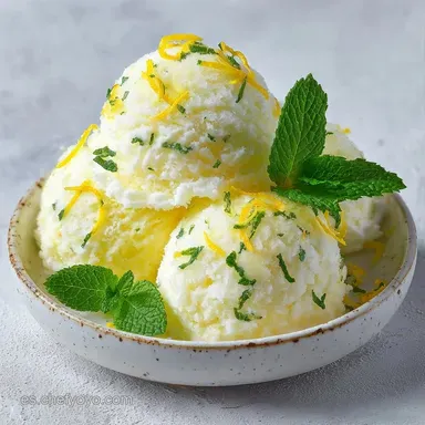 Sorbete de Lim&oacute;n Thermomix (4 Personas) Tarjeta de receta