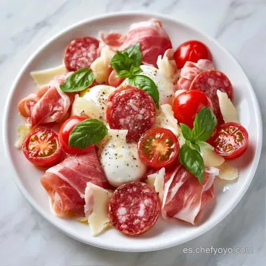 Tabla De Antipasti En 30 Minutos Tarjeta de receta
