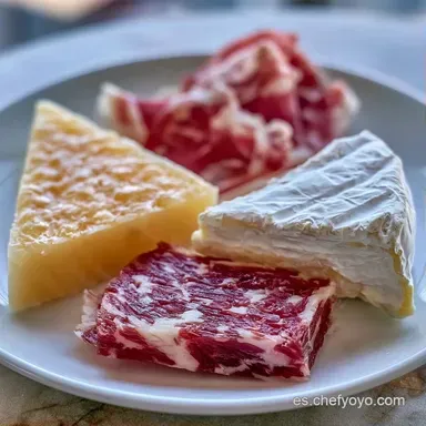 Tabla de Embutidos para 4 Personas Tarjeta de receta