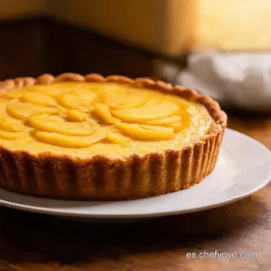 Tarta de Manzana F&aacute;cil Con Canela y el Toque de la Abuela Tarjeta de receta