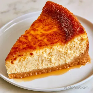 Tarta de Queso en Freidora de Aire Tarjeta de receta