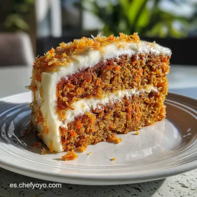 Tarta de Zanahoria F&aacute;cil en 1 Hora 5 Minutos | Receta Casera Tarjeta de receta